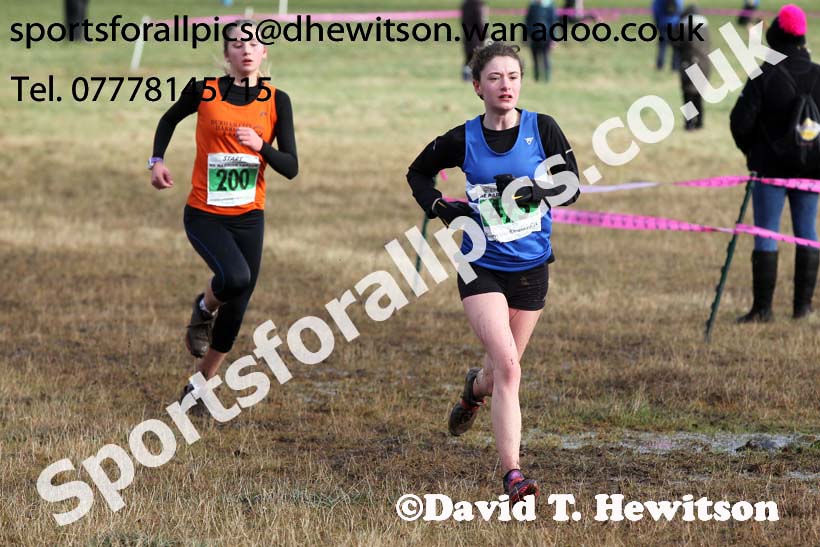 Womens under-17s and 20s NEHL, Jarrow. Photo: David T. Hewitson/Sports for All Pics
